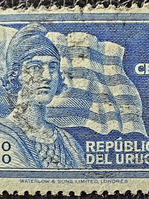 Uruguay 1930 stamp used