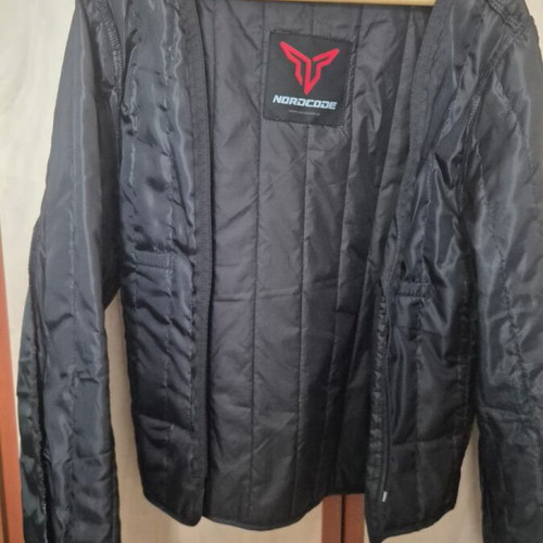Nordcode Citizen Tech men's winter motorcycle jacket, black, size S