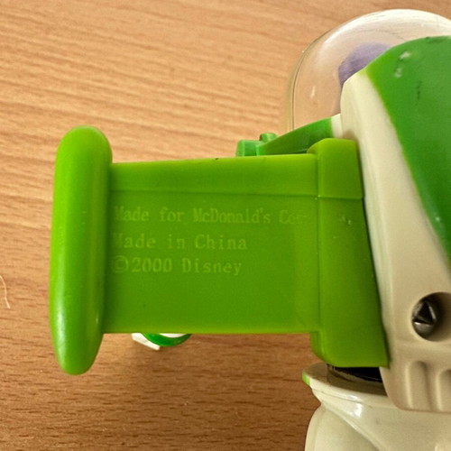 Buzz Lightyear Toy Story 1 figure used, collectible McDonald 2000