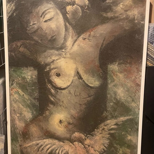 Painting by E. Vasilarou titled Aphrodite like new