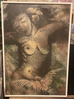 Painting by E. Vasilarou titled Aphrodite like new