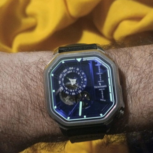 Technotempo Dinamic Shuttle Automatic Engine Tt.SH.BL watch new men's