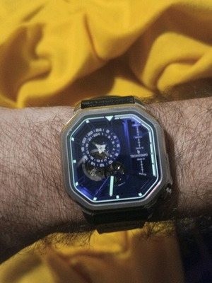 Technotempo Dinamic Shuttle Automatic Engine Tt.SH.BL watch new men's