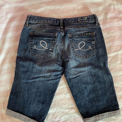 Jeans Capri Seven used, blue