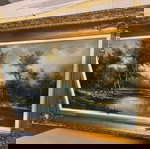  Two large paintings
