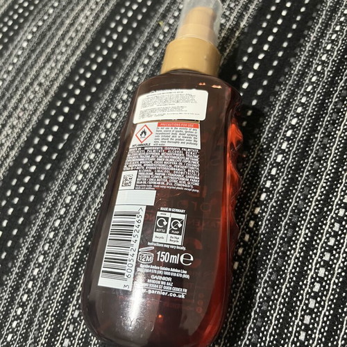 Garnier tanning oil new
