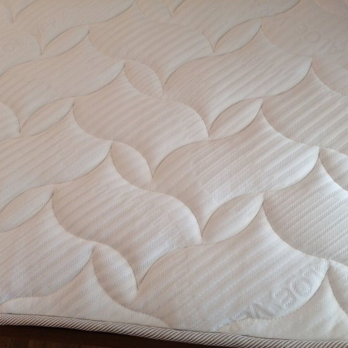 Bed set with new Comfort Strom Luxuri mattress and storage drawers
