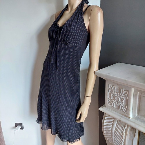 Elisa Landri vintage midi summer dress polka dots small