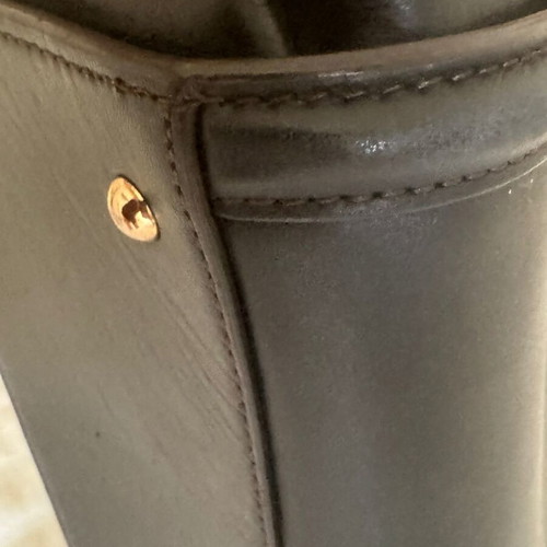MCM Tote Leather Handbag Like New Black