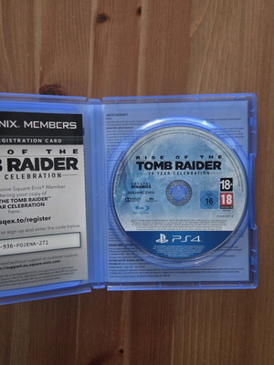 Rise of the Tomb Raider 20 Year Celebration PS4 game used