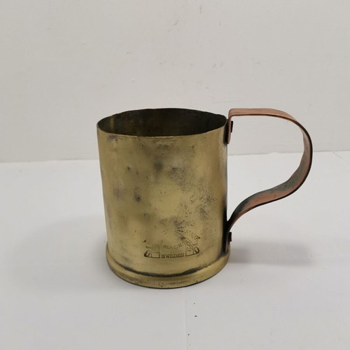Copper Pot used, vintage 1930s kitchenware