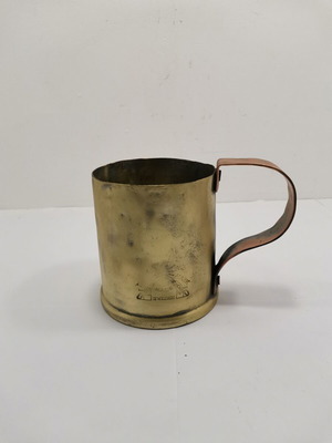 Copper Pot used, vintage 1930s kitchenware