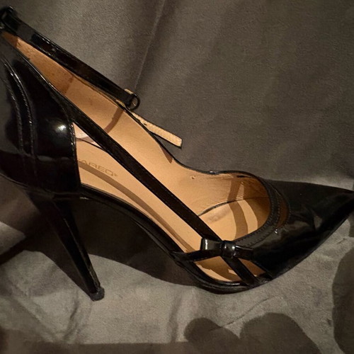 Dsquared2 pumps used, black leather, size 38