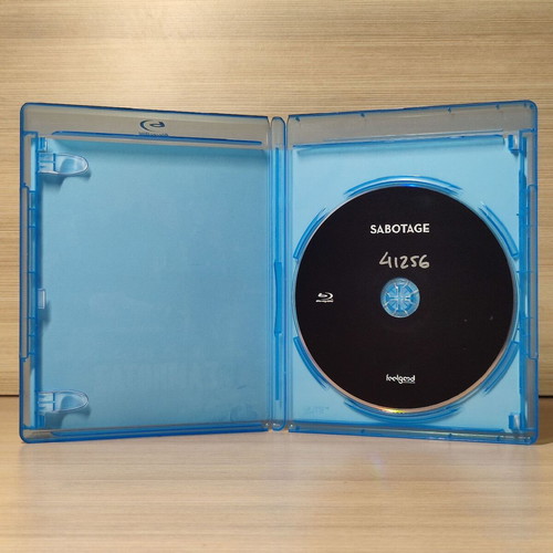 Sabotage Blu-Ray used with Greek subtitles