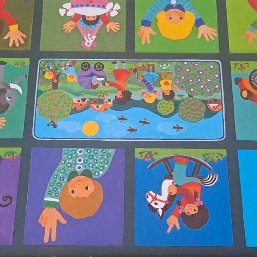 Children's educational puzzle game in very good condition