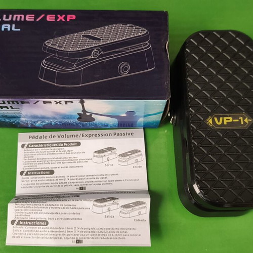 VP-1 Expression/Volume Guitar Effect Pedal new, black