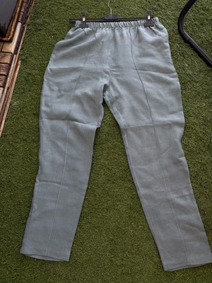 Nymasleepwear women's pants baby blue cotton-linen like new size medium