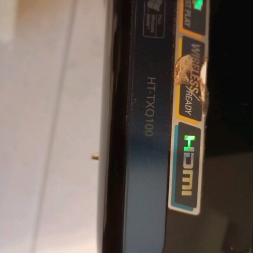Samsung home cinema used, functional without connection cable