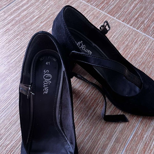 Women's heels like new, size 41, black