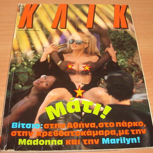 Klik Magazine Issue 65 with Madonna used