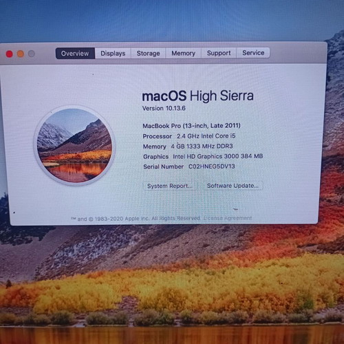 MacBook Pro used Apple laptop