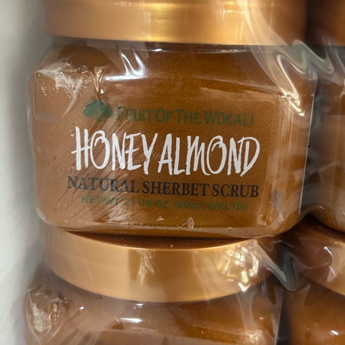Body scrub honey new