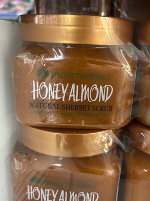 Body scrub honey new