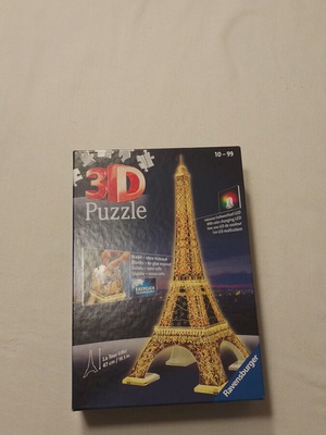 3D puzzle Eiffel Tower model