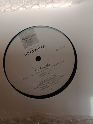 Mr. White You Rock Me vinyl new, electronic