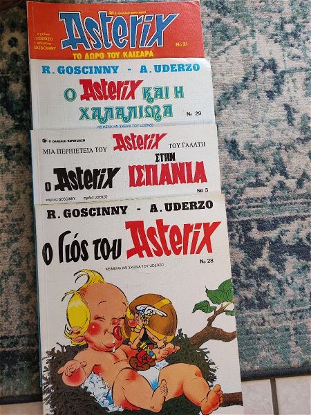 asterix komiks tefchos 3, 21, 28, 29