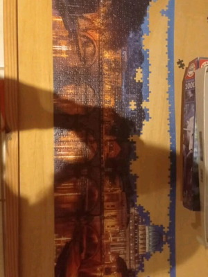 Puzzle like new, completed first, second and third