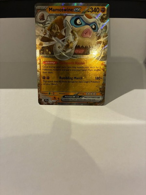 Pokémon TCG Mamoswine EX new, flawless