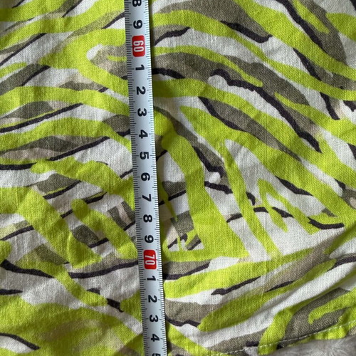Basler linen blouse 3XL like new, white and green