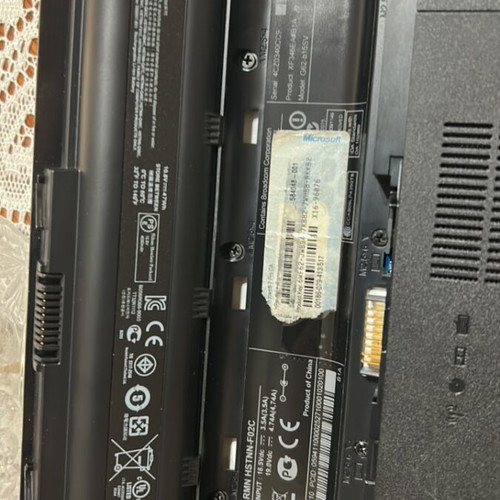HP G62-b15sv laptop used, for spare parts, no power supply