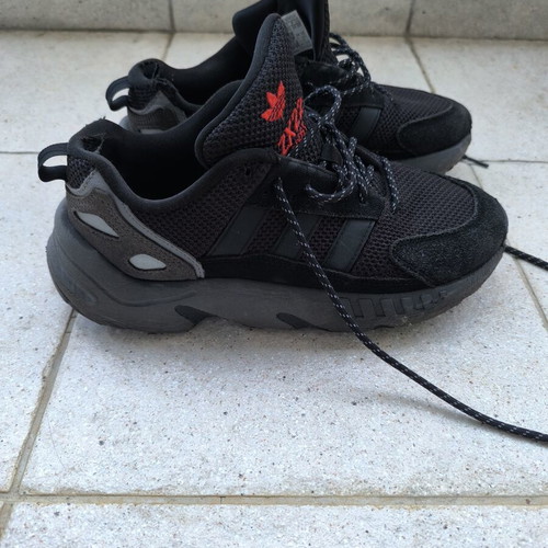 Adidas ZX 22 Boost sneakers used, black, size 41⅓
