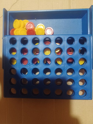 Vintage MB Connect 4 board game used, 1980s Milton Bradley