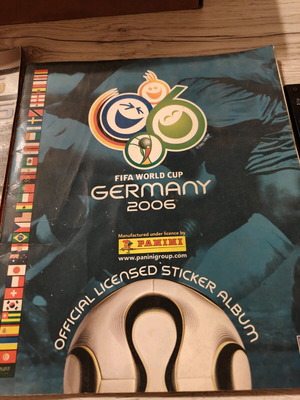 Mundial 2006 Panini album used, missing 255 stickers