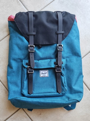 Σακίδιο πλάτης Herschel Mid Volume καινούργιο, πετρολ χρώμα με θήκη για tablet