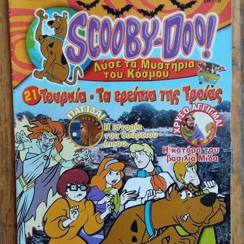 Deagostini Scooby Doo magazines used, issues 19, 20, 21
