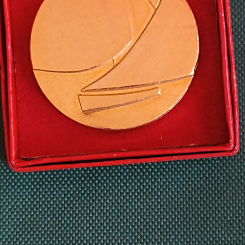 Collectible Commemorative Medal NOA Dionysus Melanaigidos 1988 like new