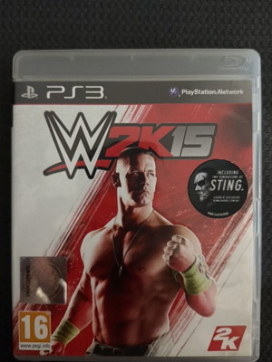 WWE 2K15 PS3 game in excellent condition