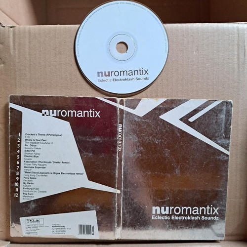 Nuromantix Eclectic Elektroklash Soundz CD with cover wear