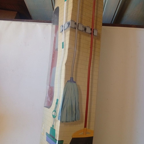Garden Tool Organization Set new, wall mount support with 5 hooks