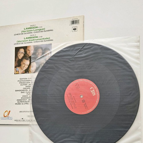 Kaoma Lambada 12" Maxi Single like new