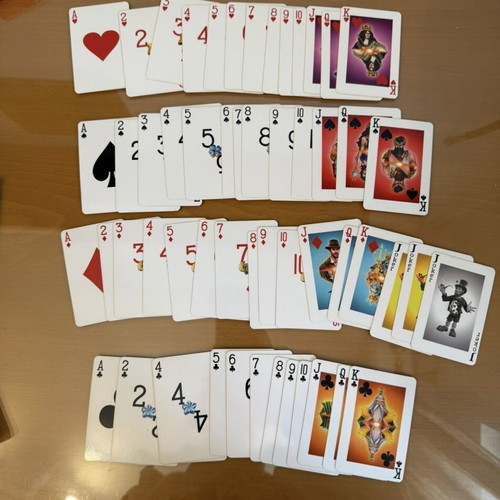 EGT Digital Playing Cards new, sealed with custom designs