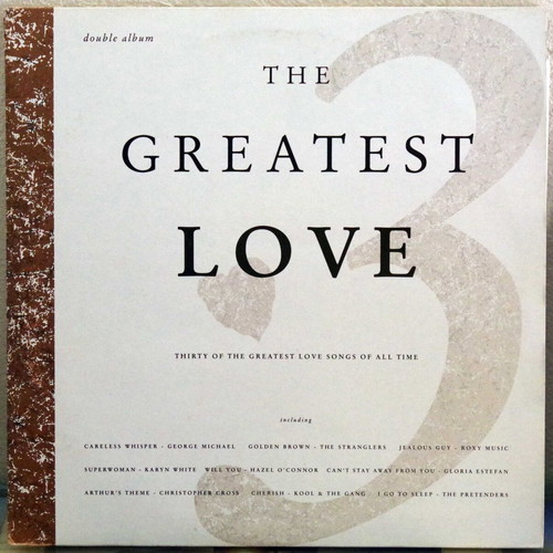 Greatest Love 3 double vinyl like new, pop