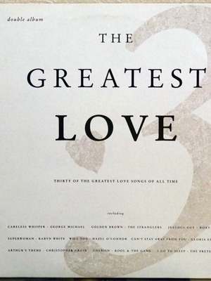 Greatest Love 3 double vinyl like new, pop