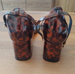 ASOS sandals with tortoise pattern