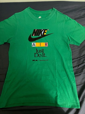 Nike limited tshirt new, black and green