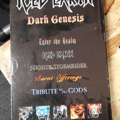 Iced Earth Dark Genesis 5CD used, deluxe box set